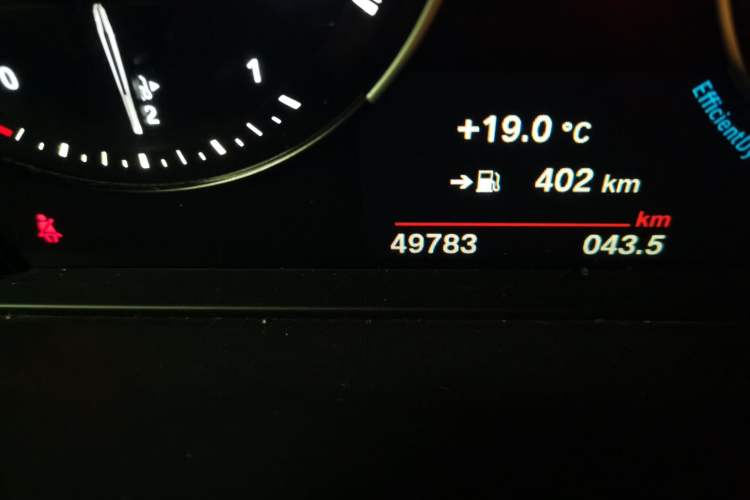 Used BMW 1 Series 2022 120i M Sport Edition Odometer Close Up