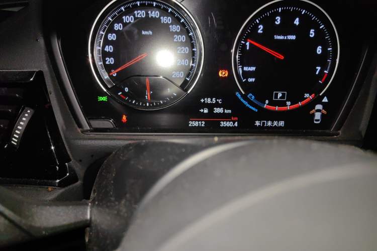 Used BMW 1 Series 2022 125i M Sport Night Edition Odometer Close Up