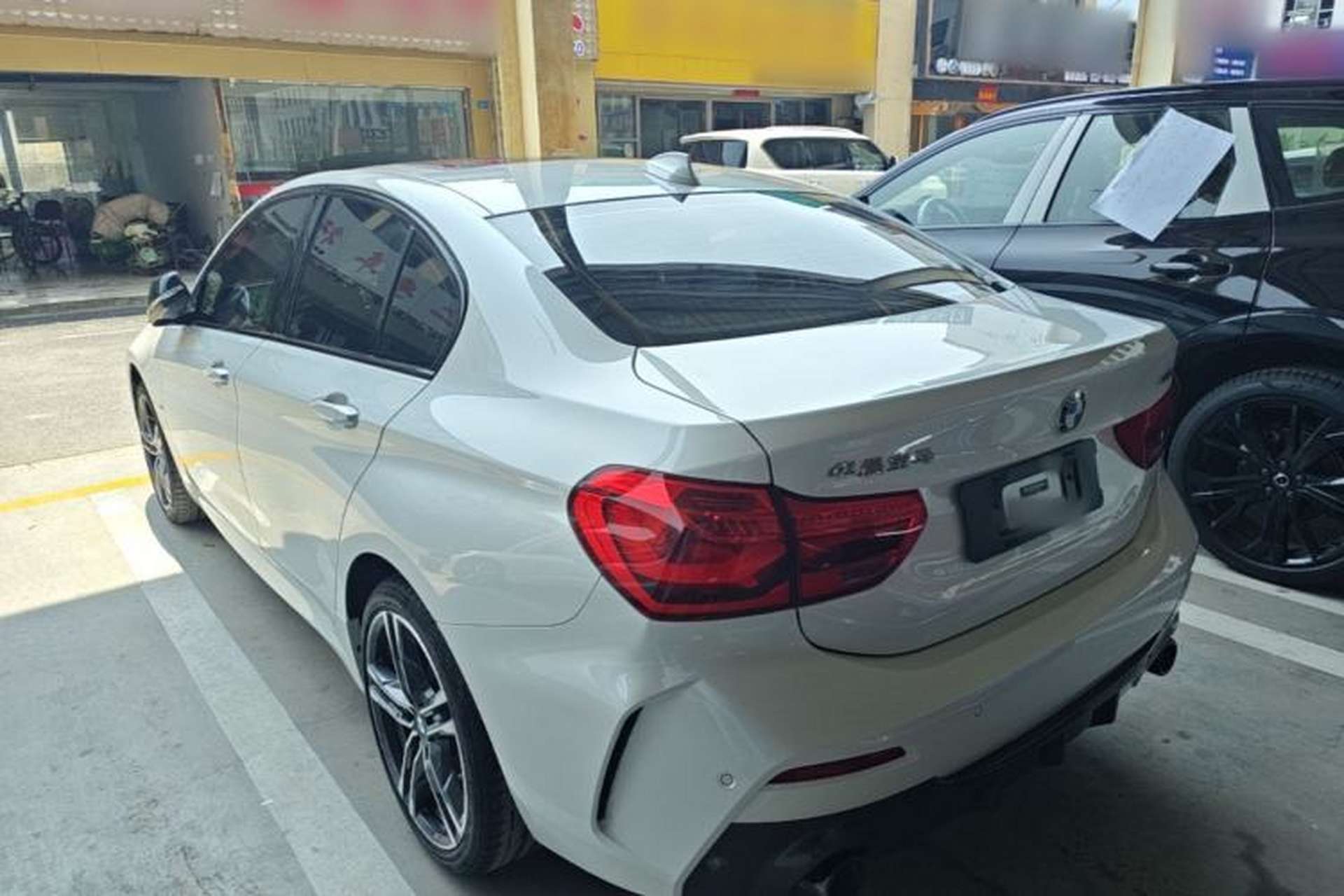 Used BMW 1 Series 2022 125i M Sport Night Edition Rear Left 45 Deg