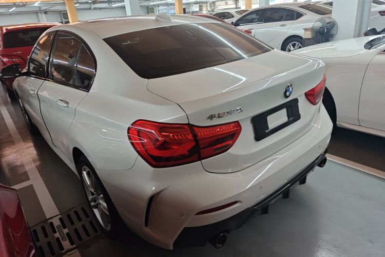 Used BMW 1 Series 2022 120i M Sport Night Edition Rear Left 45 Deg