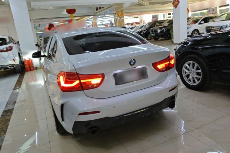 Used BMW 1 Series 2022 120i M Sport Night Edition Rear Left 45 Deg