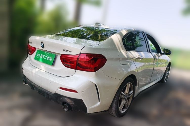 Used BMW 1 Series 2022 120i M Sport Night Edition Rear Right 45 Deg
