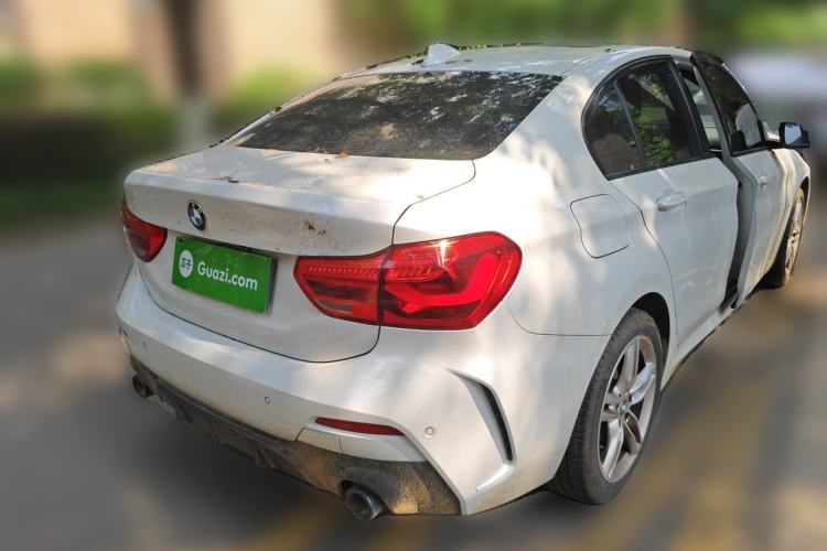 Used BMW 1 Series 2022 120i M Sport Night Edition Rear Right 45 Deg