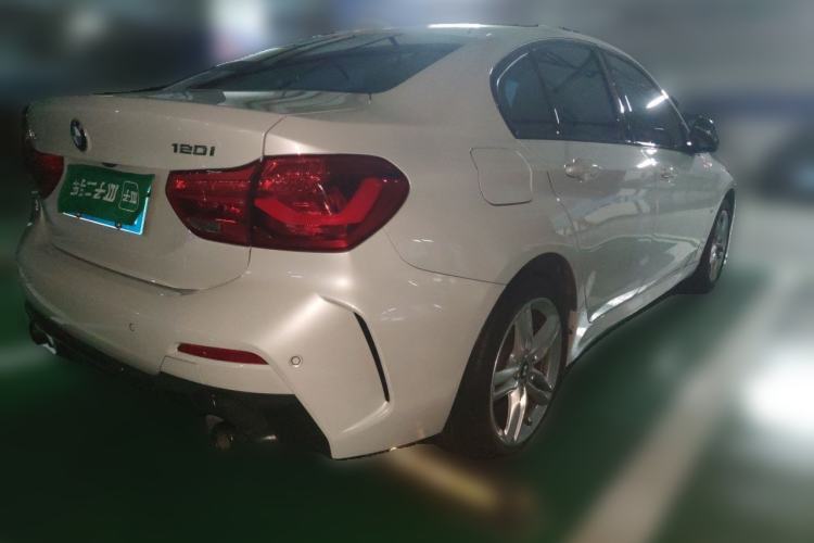 Used BMW 1 Series 2022 120i M Sport Night Edition Rear Right 45 Deg