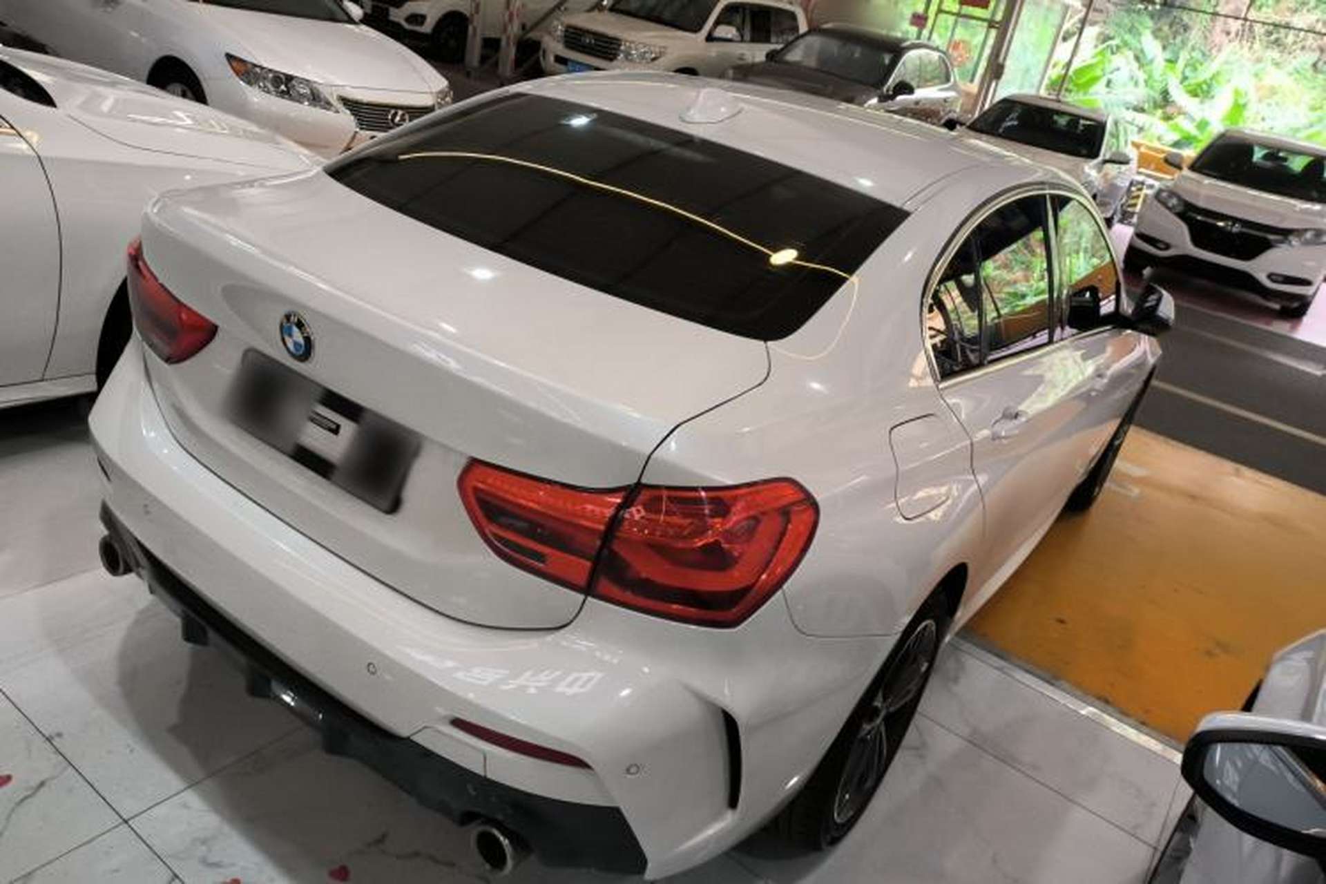 Used BMW 1 Series 2022 120i M Sport Edition Rear Right 45 Deg