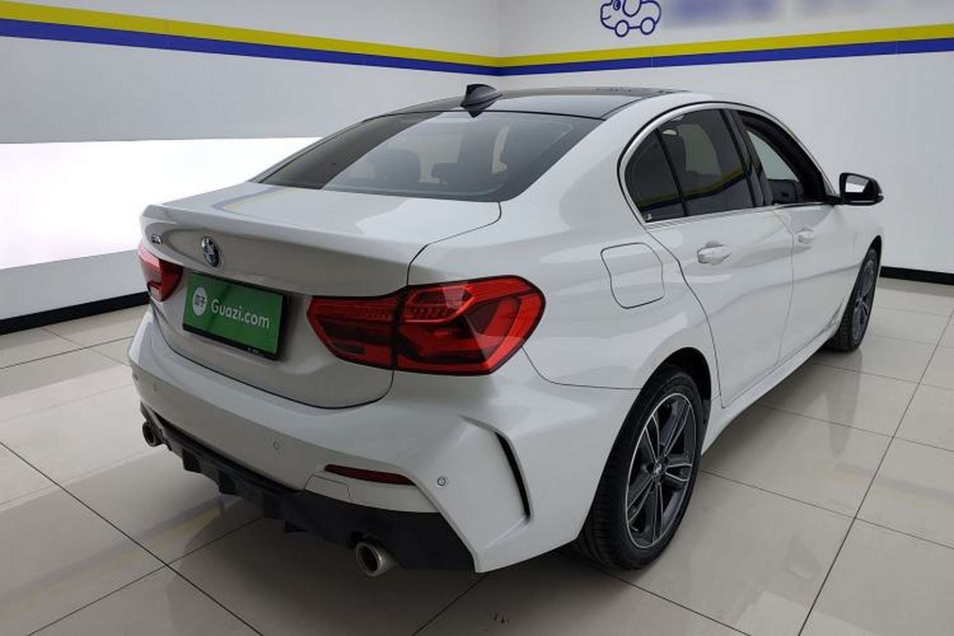 Used BMW 1 Series 2022 120i M Sport Edition Rear Right 45 Deg