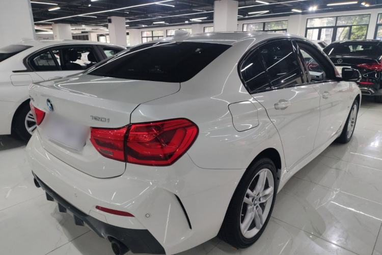 Used BMW 1 Series 2022 120i M Sport Night Edition Rear Right 45 Deg
