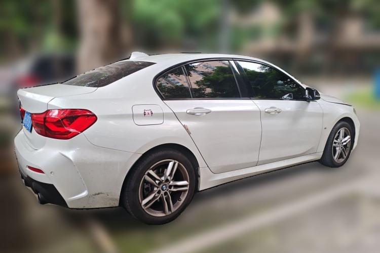 Used BMW 1 Series 2022 120i M Sport Night Edition Rear Right 45 Deg