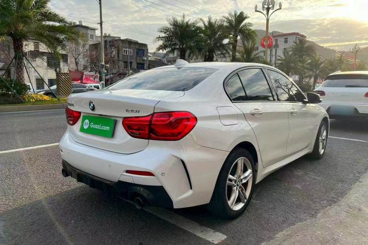 Used BMW 1 Series 2022 120i M Sport Night Edition Rear Right 45 Deg