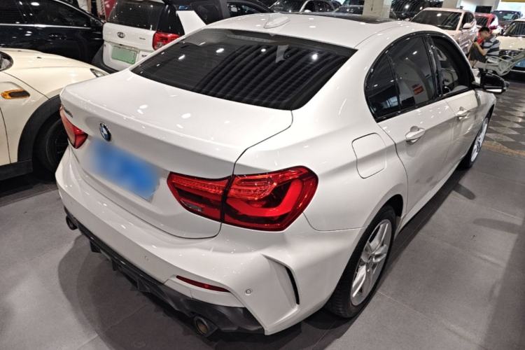 Used BMW 1 Series 2022 120i M Sport Night Edition Rear Right 45 Deg