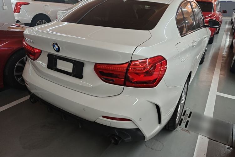Used BMW 1 Series 2022 120i M Sport Night Edition Rear Right 45 Deg