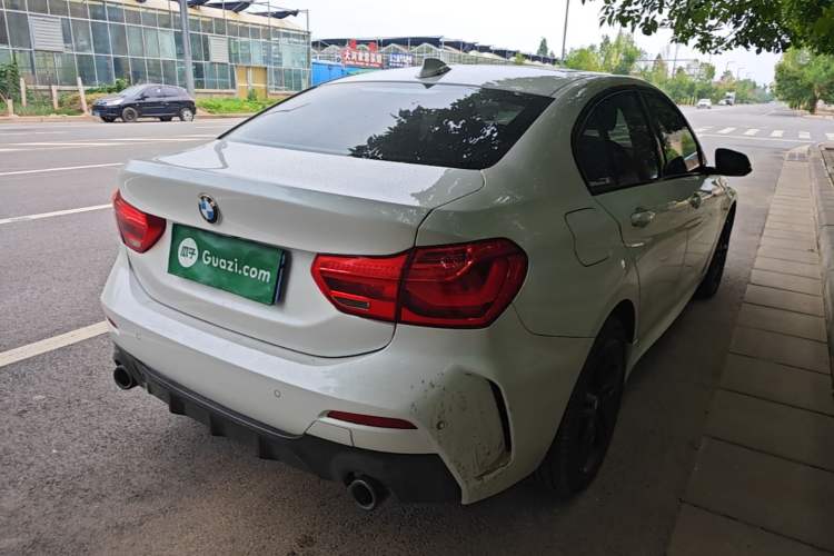 Used BMW 1 Series 2022 120i M Sport Night Edition Rear Right 45 Deg