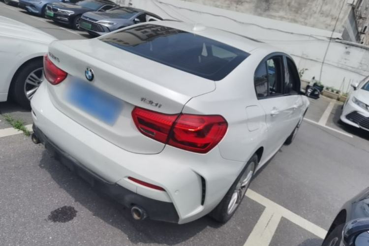 Used BMW 1 Series 2022 120i M Sport Night Edition Rear Right 45 Deg
