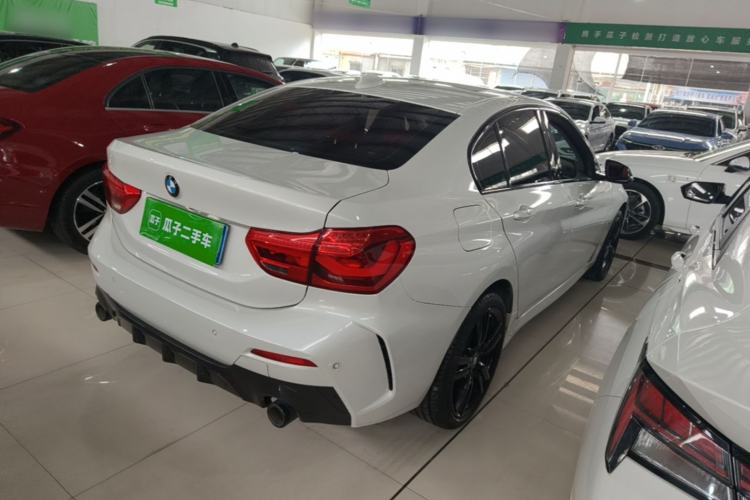 Used BMW 1 Series 2022 125i M Sport Night Edition Rear Right 45 Deg