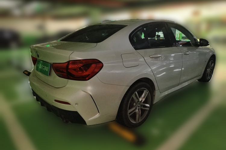 Used BMW 1 Series 2022 120i M Sport Night Edition Rear Right 45 Deg