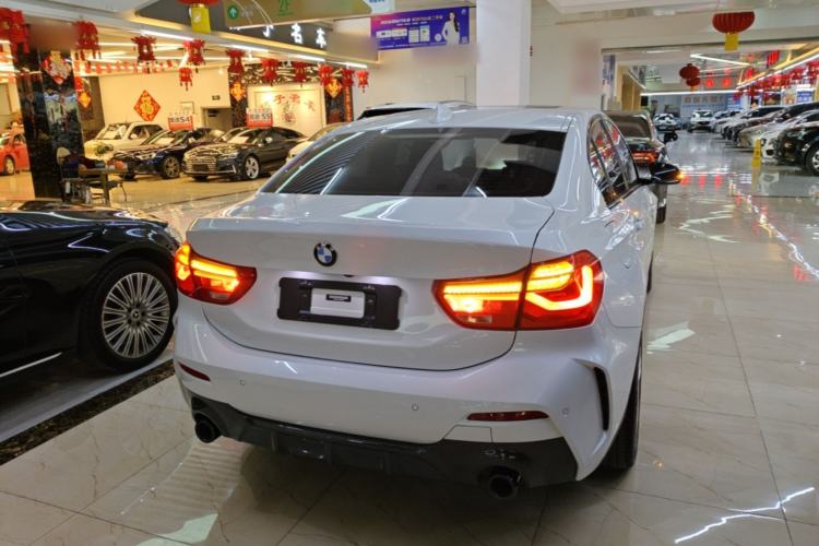 Used BMW 1 Series 2022 120i M Sport Night Edition Rear Right 45 Deg