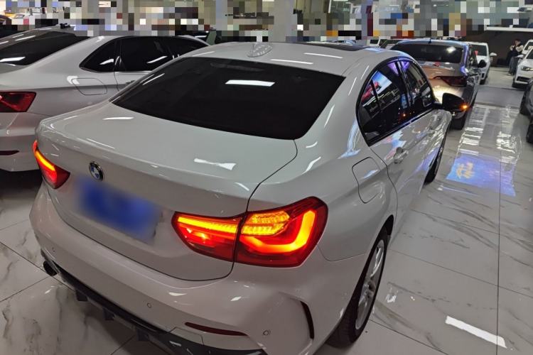 Used BMW 1 Series 2022 120i M Sport Night Edition Rear Right 45 Deg