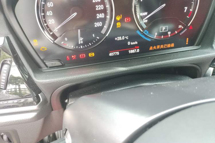 Used BMW 1 Series 2023 125i M Sport Night Edition Odometer Close Up