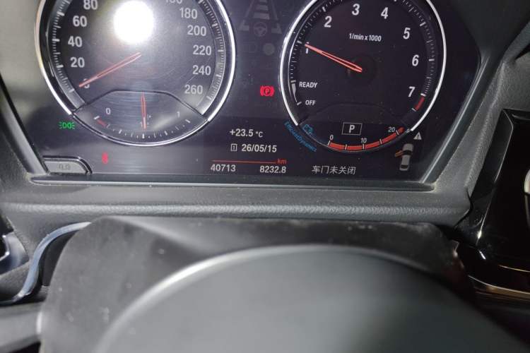 Used BMW 1 Series 2023 125i M Sport Night Edition Odometer Close Up