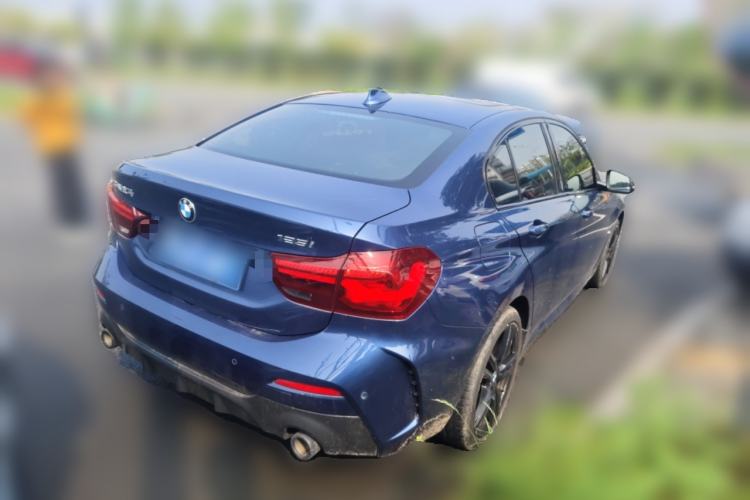 Used BMW 1 Series 2023 125i M Sport Night Edition Rear Right 45 Deg