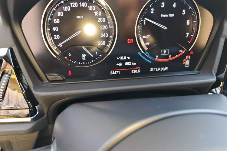 Used BMW 1 Series 2023 120i M Sport Night Edition Odometer Close Up