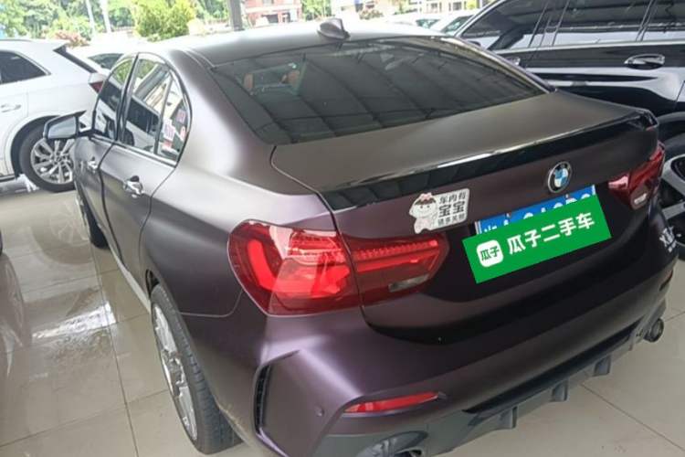 Used BMW 1 Series 2023 125i M Sport Night Edition Rear Left 45 Deg