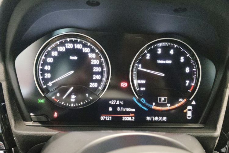 Used BMW 1 Series 2023 125i M Sport Night Edition Odometer Close Up