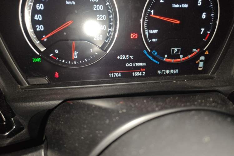 Used BMW 1 Series 2023 125i M Sport Night Edition Odometer Close Up