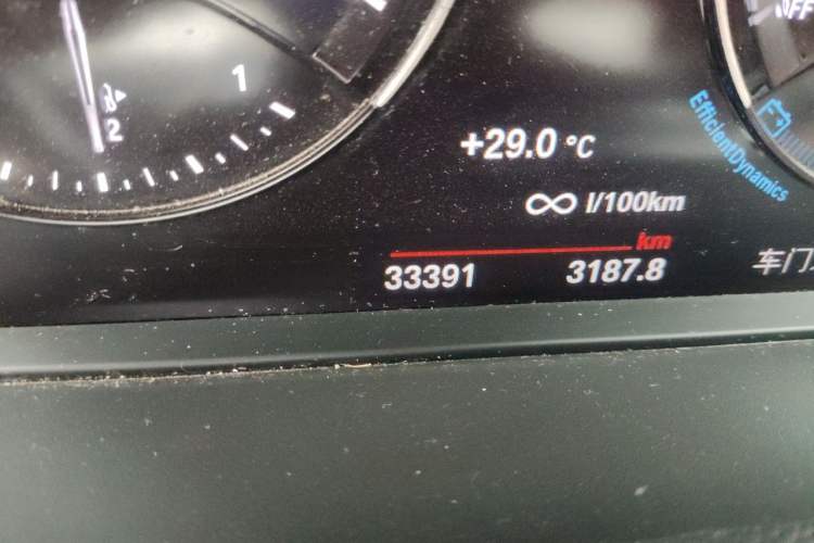 Used BMW 1 Series 2023 120i M Sport Night Edition Odometer Close Up