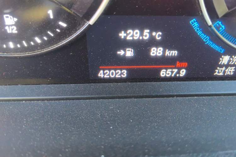 Used BMW 1 Series 2023 120i M Sport Night Edition Odometer Close Up