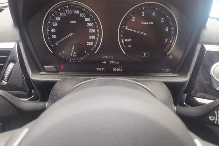 Used BMW 1 Series 2023 120i M Sport Night Edition Odometer Close Up