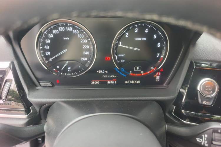 Used BMW 1 Series 2023 120i M Sport Night Edition Odometer Close Up