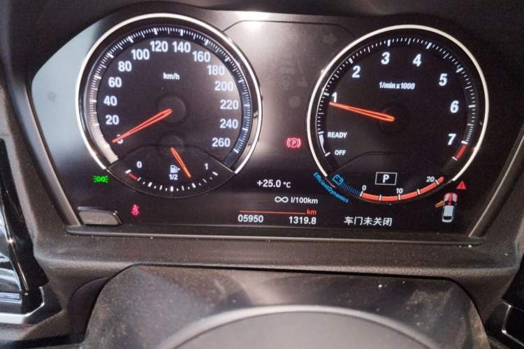 Used BMW 1 Series 2023 125i M Sport Night Edition Odometer Close Up