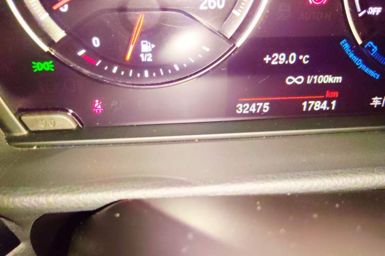 Used BMW 1 Series 2023 125i M Sport Night Edition Odometer Close Up