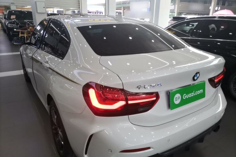 Used BMW 1 Series 2023 120i M Sport Brilliant Edition Rear Left 45 Deg