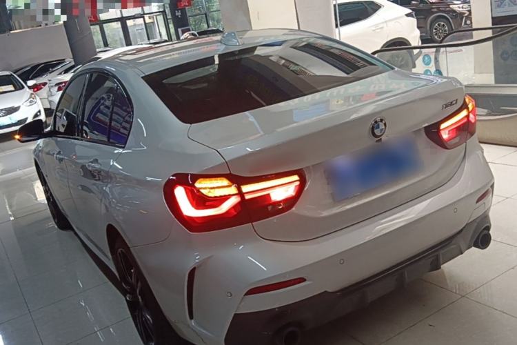 Used BMW 1 Series 2023 125i M Sport Night Edition Rear Left 45 Deg