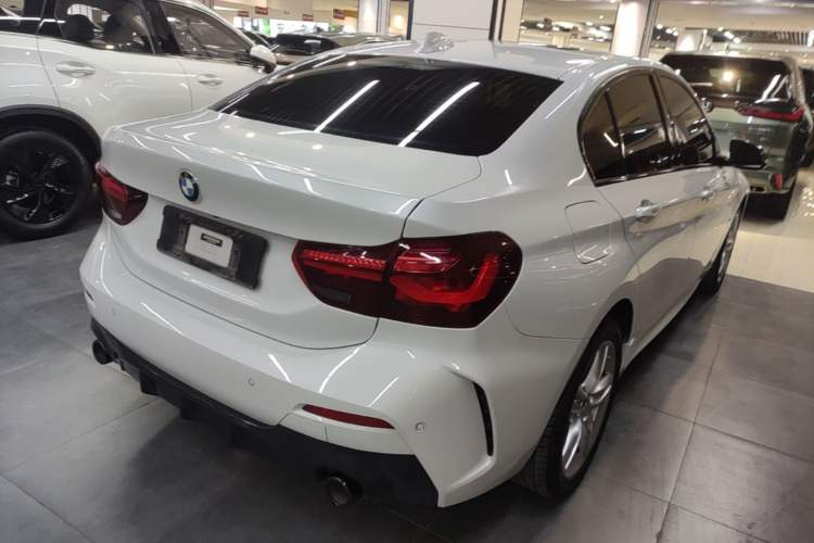 Used BMW 1 Series 2023 120i M Sport Night Edition Rear Right 45 Deg