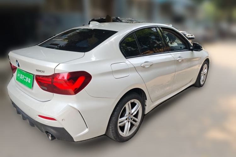 Used BMW 1 Series 2023 120i M Sport Night Edition Rear Right 45 Deg