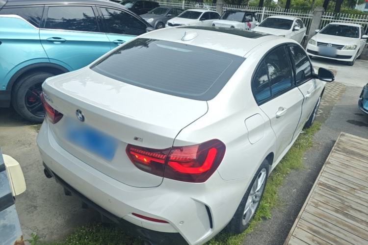 Used BMW 1 Series 2023 120i M Sport Night Edition Rear Right 45 Deg