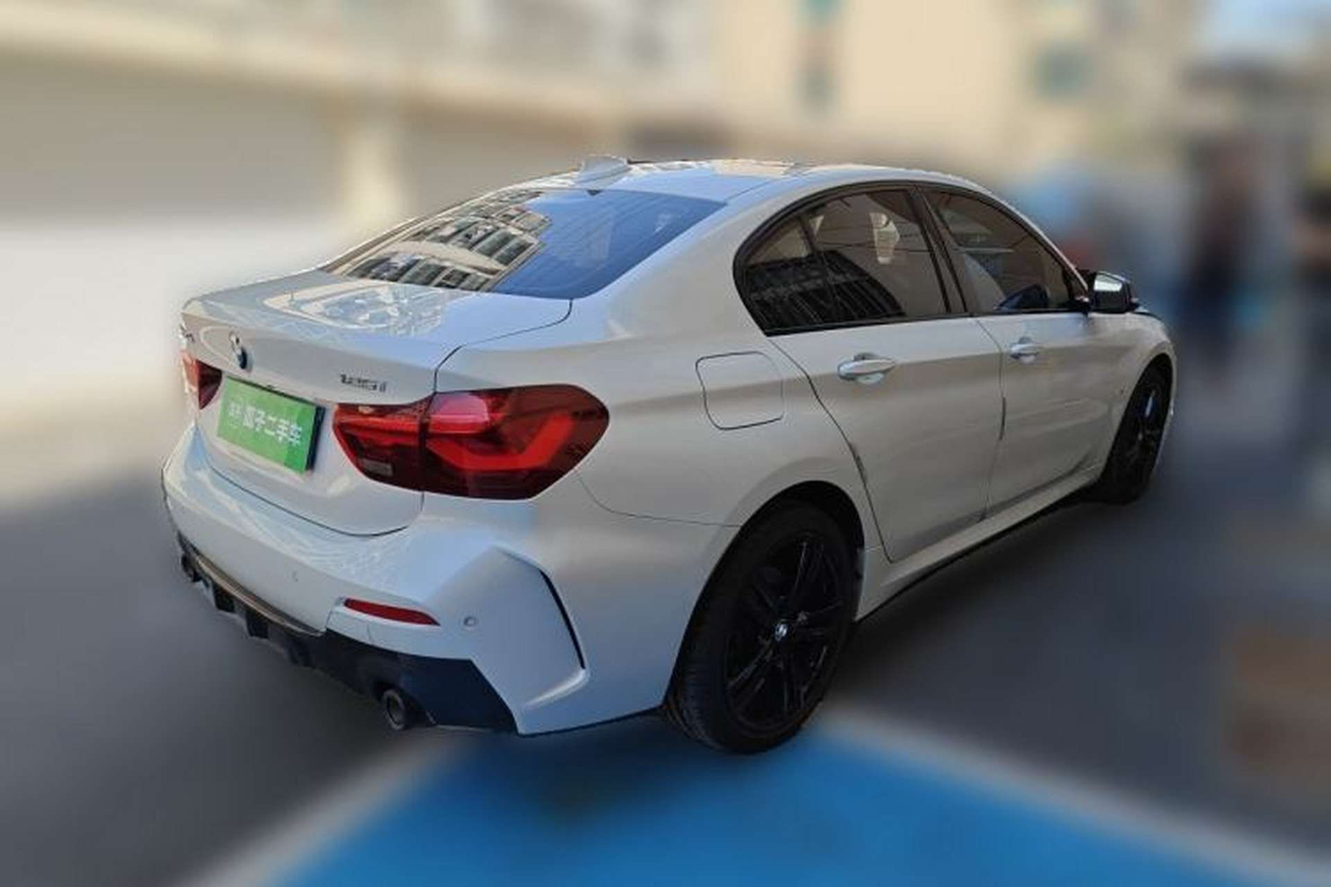 Used BMW 1 Series 2023 125i M Sport Night Edition Rear Right 45 Deg