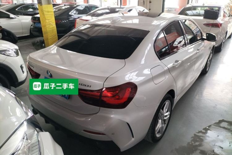 Used BMW 1 Series 2023 120i M Sport Night Edition Rear Right 45 Deg
