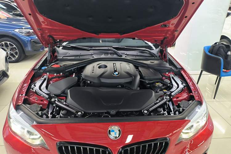 Used BMW 2 Series 2019 225i Convertible Coupe Sports Design Package Engine Bay