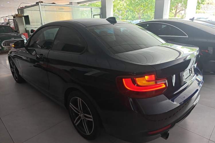 Used BMW 2 Series 2014 220i Sport Design Package Rear Left 45 Deg