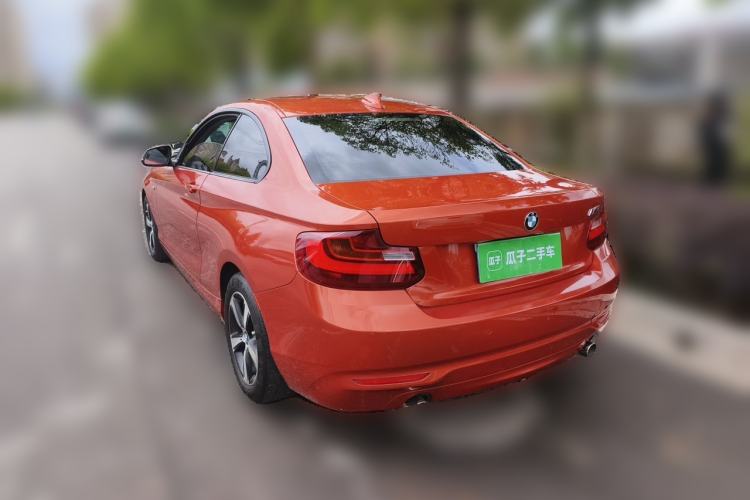 Used BMW 2 Series 2014 220i Leading Model Rear Left 45 Deg