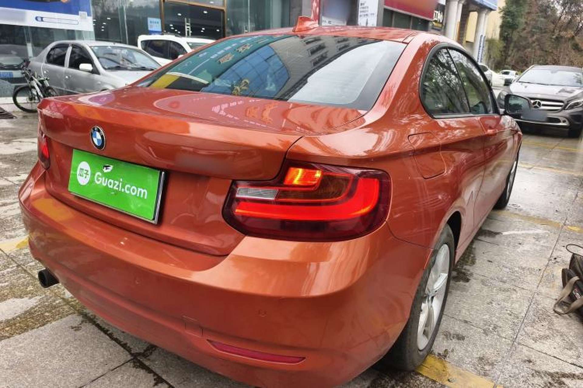 Used BMW 2 Series 2014 220i Leading Model Rear Right 45 Deg