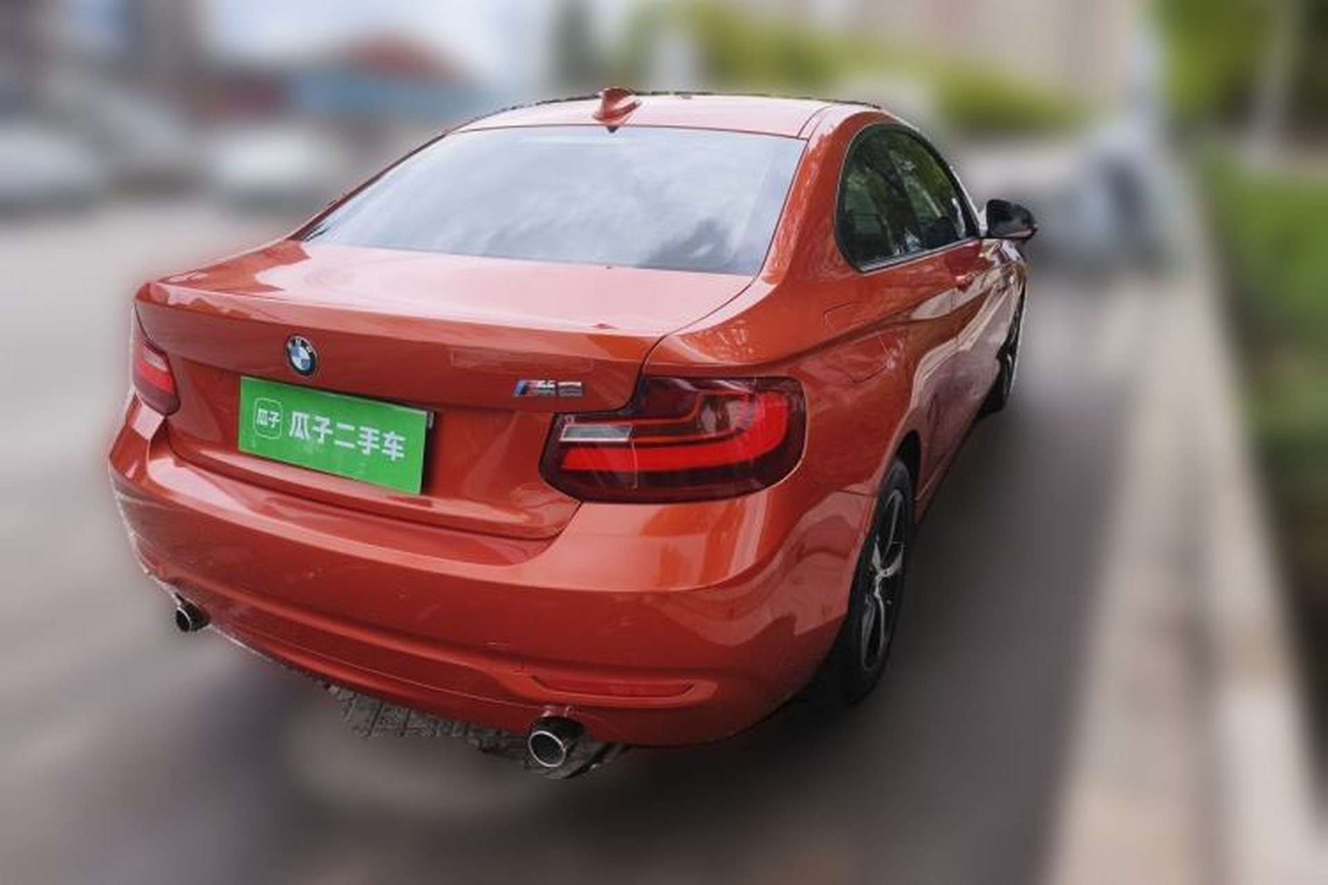 Used BMW 2 Series 2014 220i Leading Model Rear Right 45 Deg