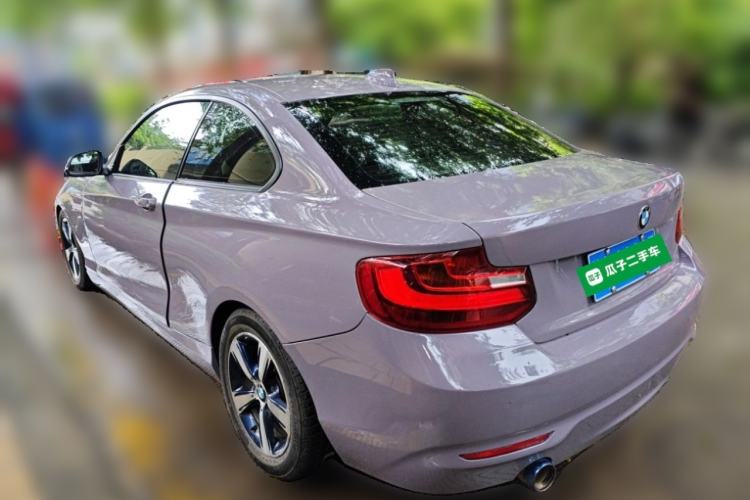 Used BMW 2 Series 2014 220i Leading Model Rear Left 45 Deg
