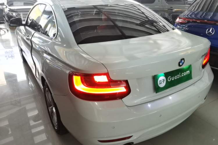 Used BMW 2 Series 2014 220i Leading Model Rear Left 45 Deg