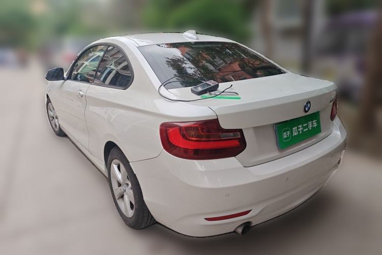 Used BMW 2 Series 2014 220i Leading Model Rear Left 45 Deg
