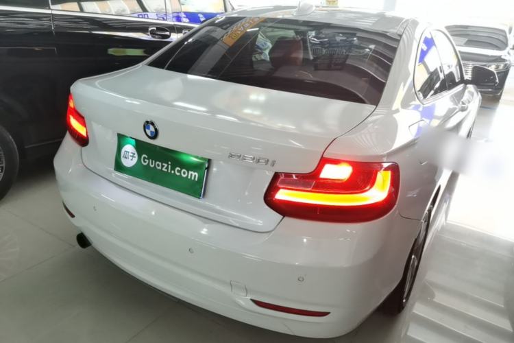 Used BMW 2 Series 2014 220i Leading Model Rear Right 45 Deg
